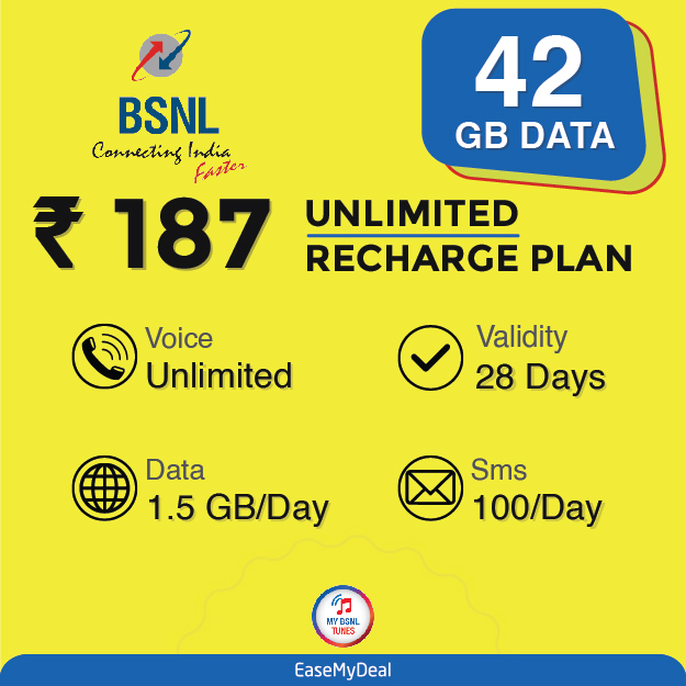 BSNL 187 Recharge Plan