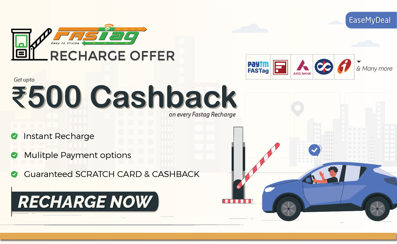 Easemydeal fastag Recharge offer