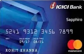 ICICI Bank Sapphiro Credit Card