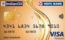 HDFC IndianOil Bank Credit Card