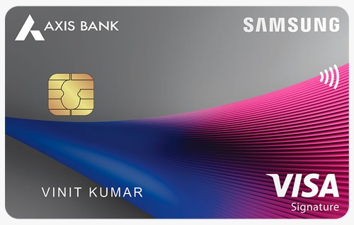 Axis Samsung Signature Card