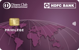 HDFC Bank Diners Privilege Credit Card