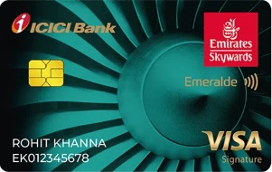 ICICI Bank Emirates Emeralde Credit Card