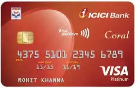 ICICI Bank HPCL Coral Credit Card