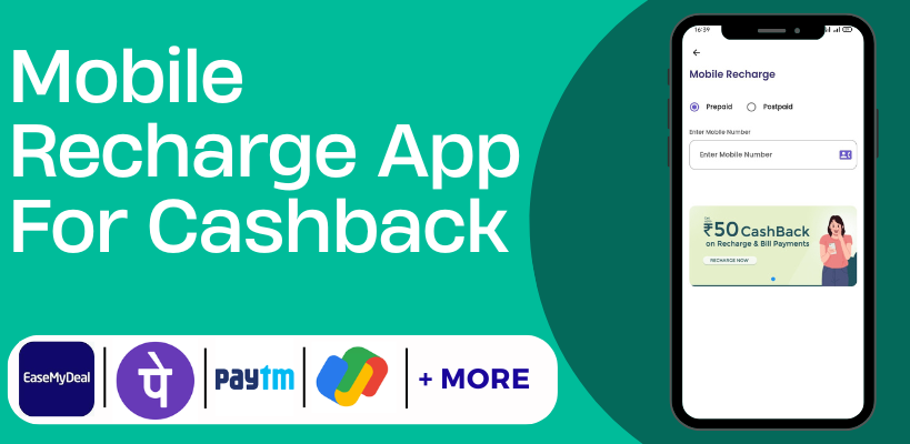 Best mobile recharge app with Cashback