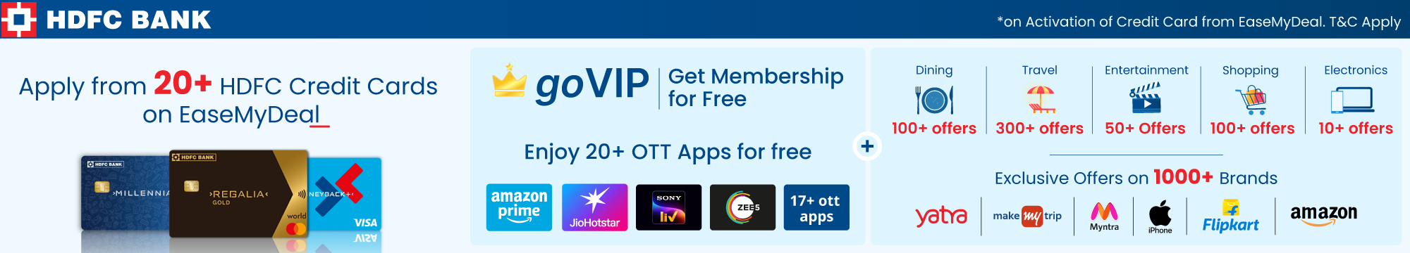 EaseMyDeal Credit Card