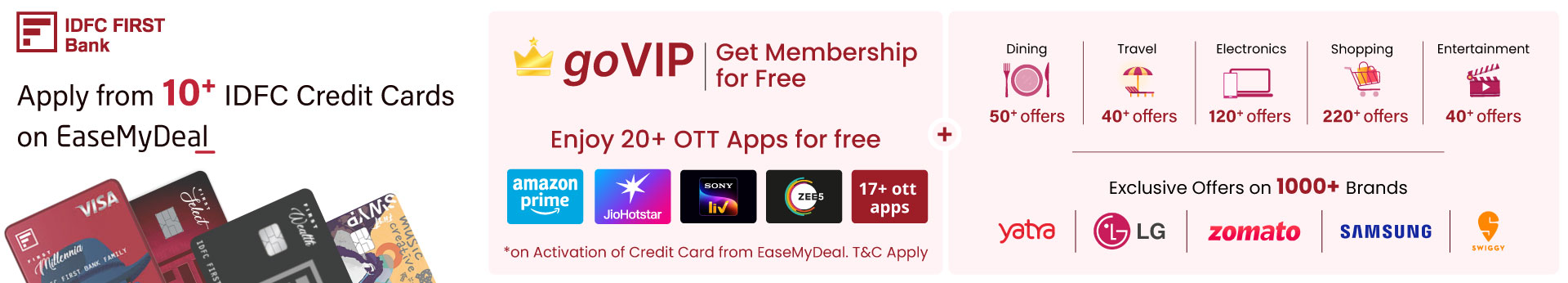 EaseMyDeal Credit Card