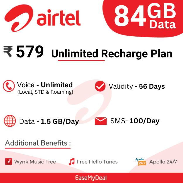 Airtel 579 Recharge Plan