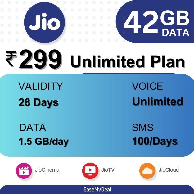 Jio 299 Recharge Plan