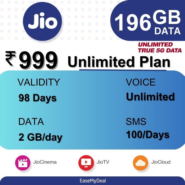 Jio 999 Recharge Plan