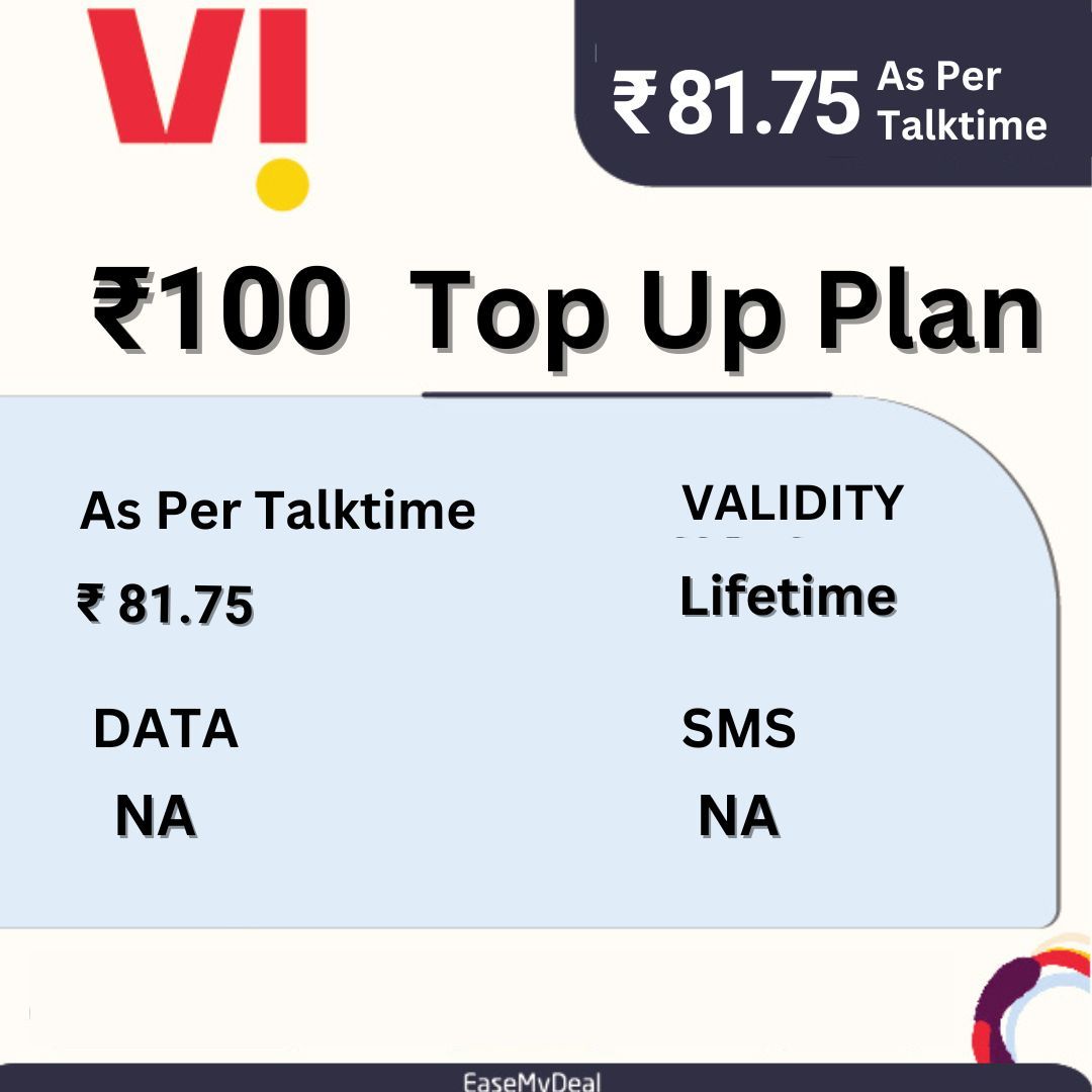 Vi 100 Recharge Plan